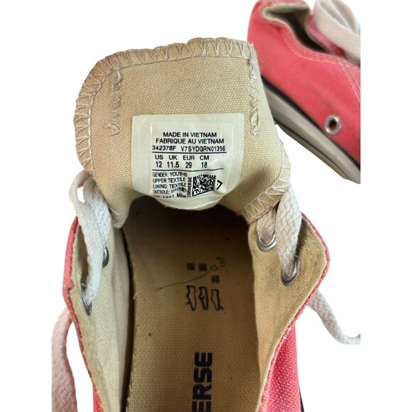 Converse All Star Girls Pink Shoes - Picture 6 of 6